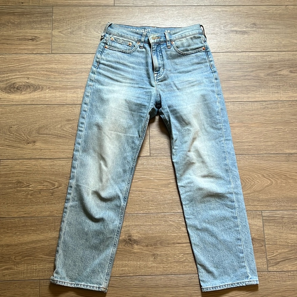 J Crew classic straight jeans